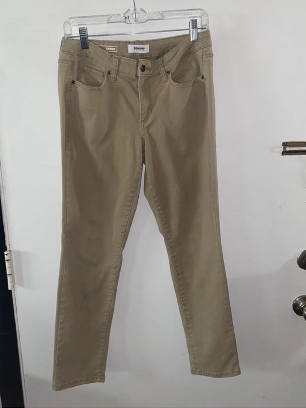 Sonoma Skinny Jeans in Khaki/Tan